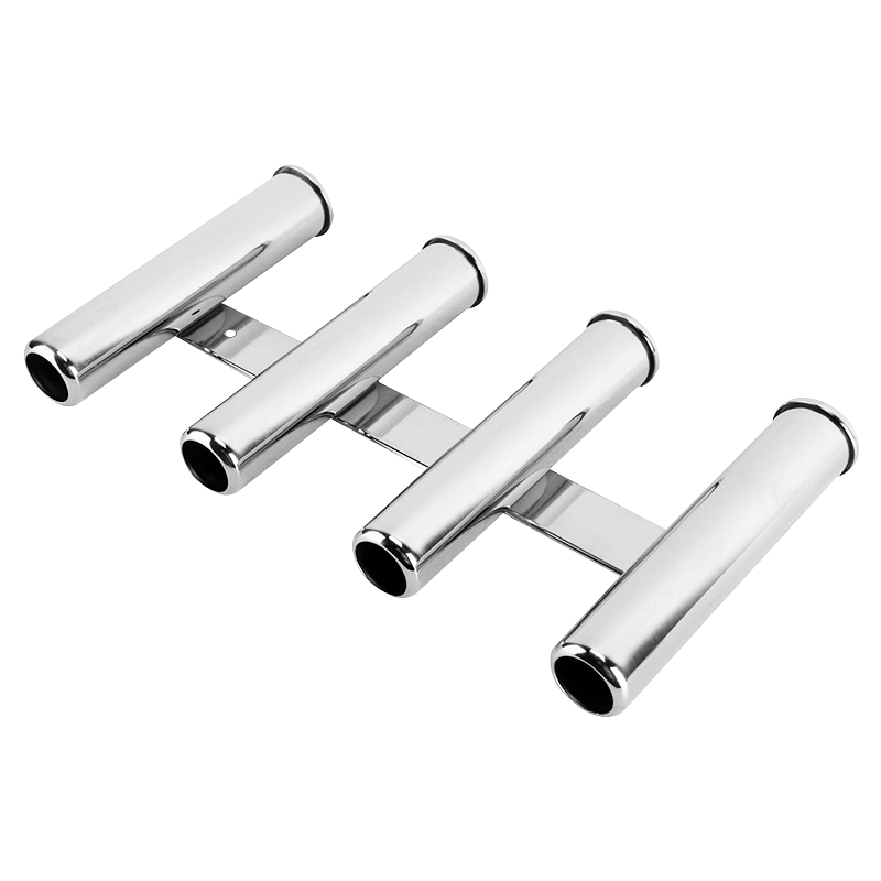 Stainless Steel 4 Tubes Rod Ho - Fishing Rod Holder 评论和价格